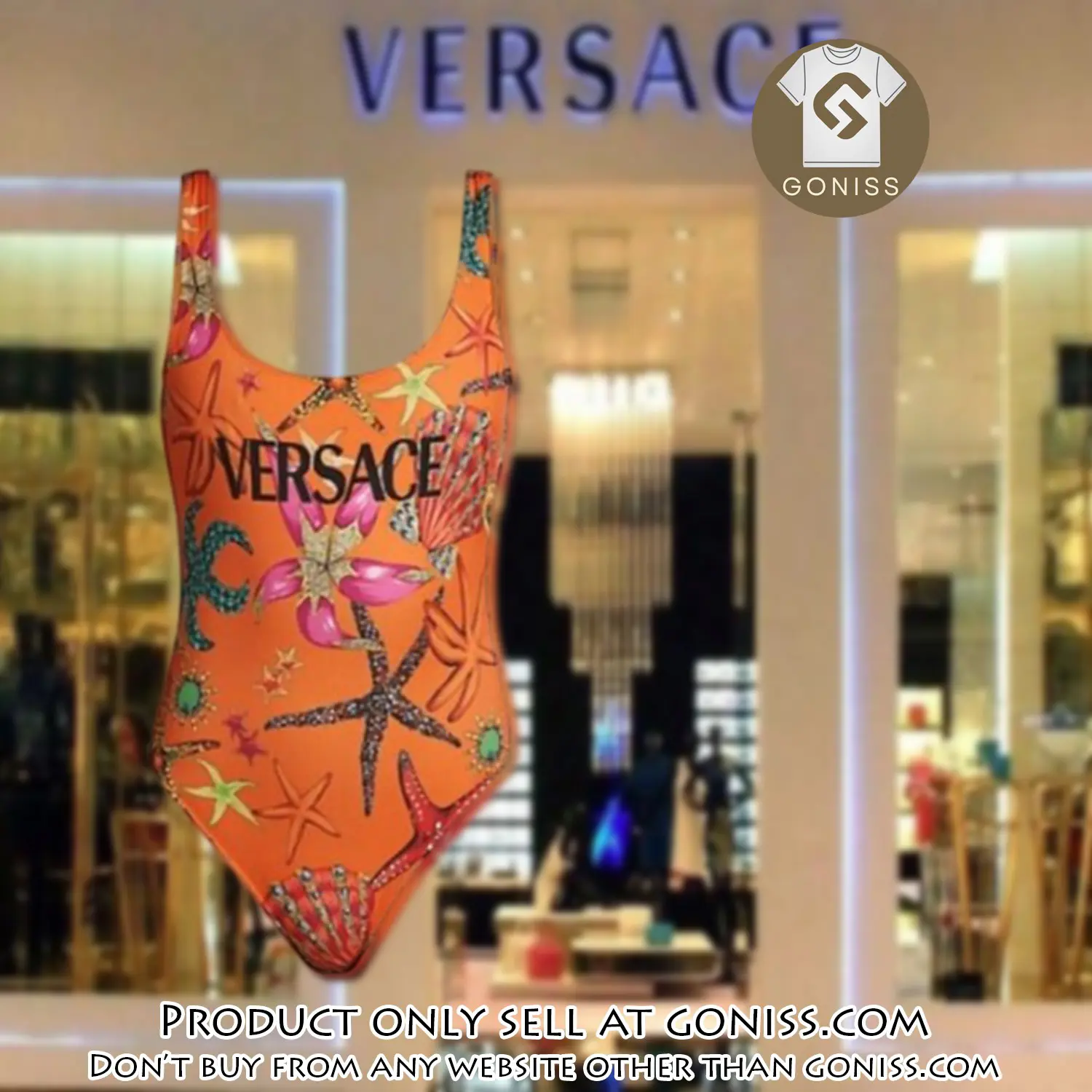 Versace swimwear beachwear one piece swimsuit osw1076 gn1204413